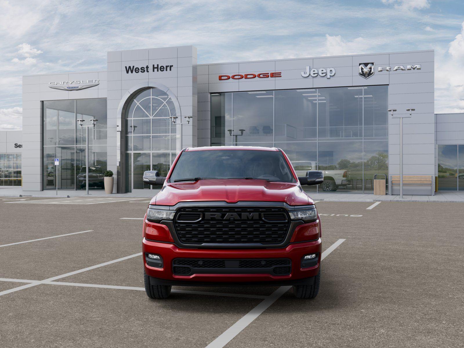 New 2026 Molten Red Pearl-Coat Exterior Ram RAM 1500 BIG HORN CREW CAB 4X4 image 6