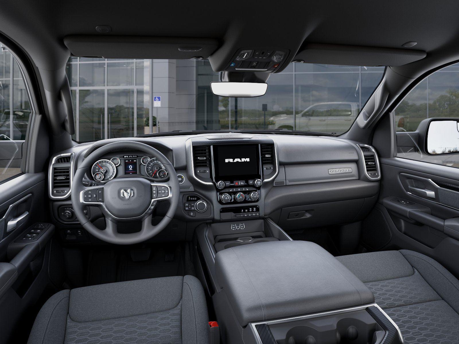 New 2026 Bright White Clear-Coat Exterior Paint RAM RAM 1500 BIG HORN CREW CAB 4X4 image 14