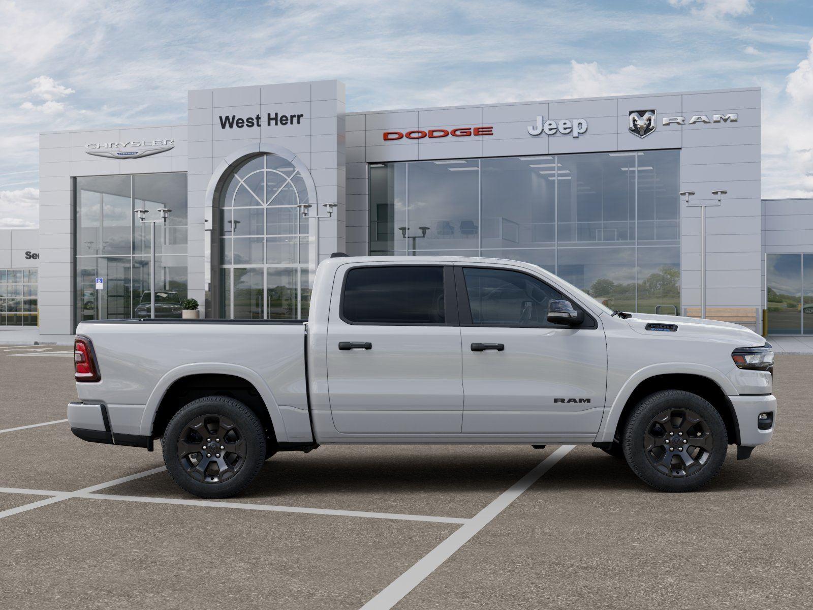 New 2026 Bright White Clear-Coat Exteri Ram RAM 1500 BIG HORN CREW CAB 4X4 image 21