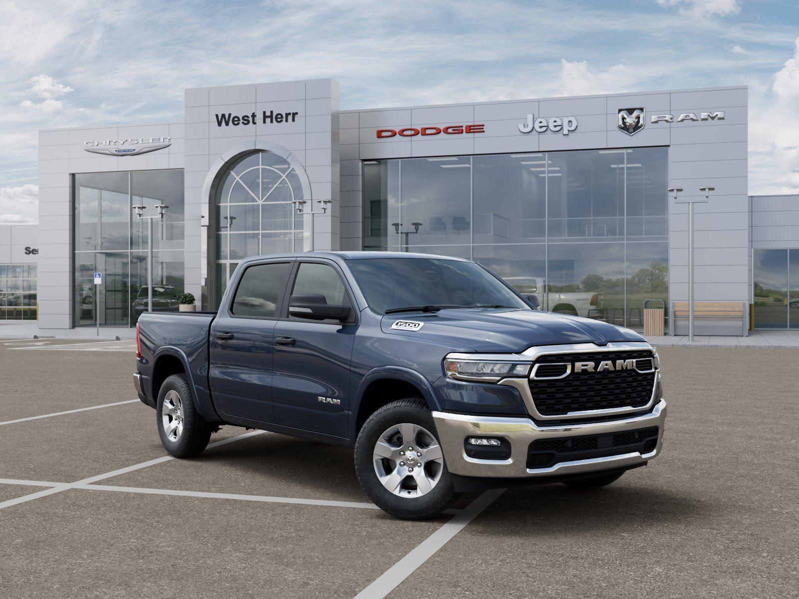 New 2026 Forged Blue Metallic Exterior Ram RAM 1500 BIG HORN CREW CAB 4X4 image 5