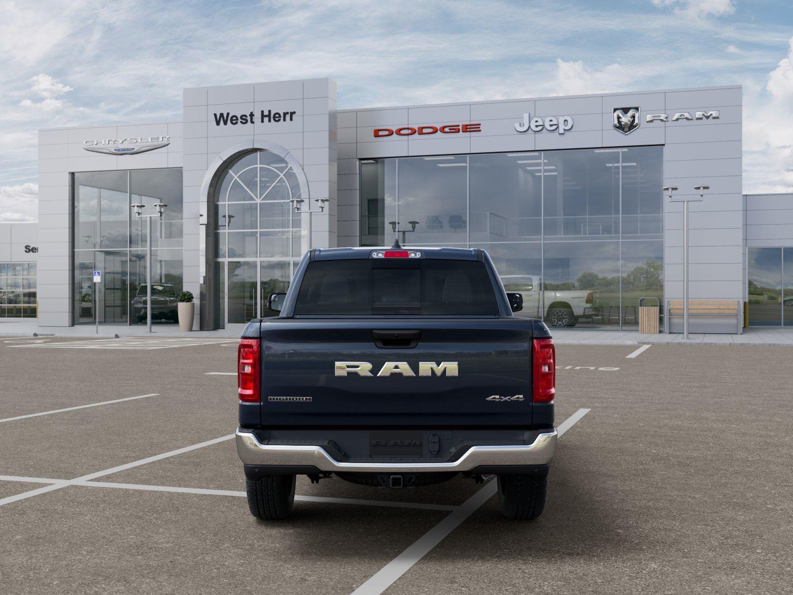 New 2026 Forged Blue Metallic Exterior Ram RAM 1500 BIG HORN CREW CAB 4X4 image 7