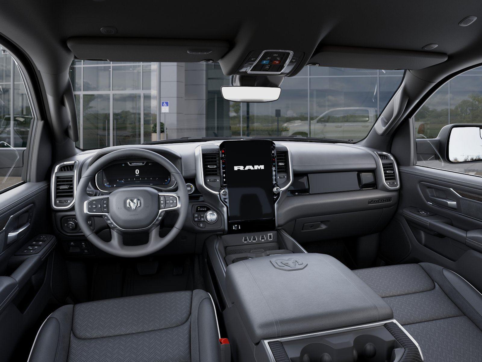 New 2026 Granite Crystal Metallic Clear-Coat Exterior Paint RAM RAM 1500 LARAMIE CREW CAB 4X4 image 14