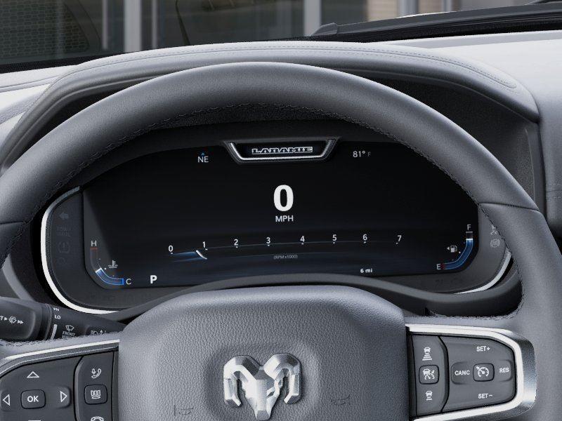 New 2026 Granite Crystal Metallic Clear-Coat Exterior Paint RAM RAM 1500 LARAMIE CREW CAB 4X4 image 17