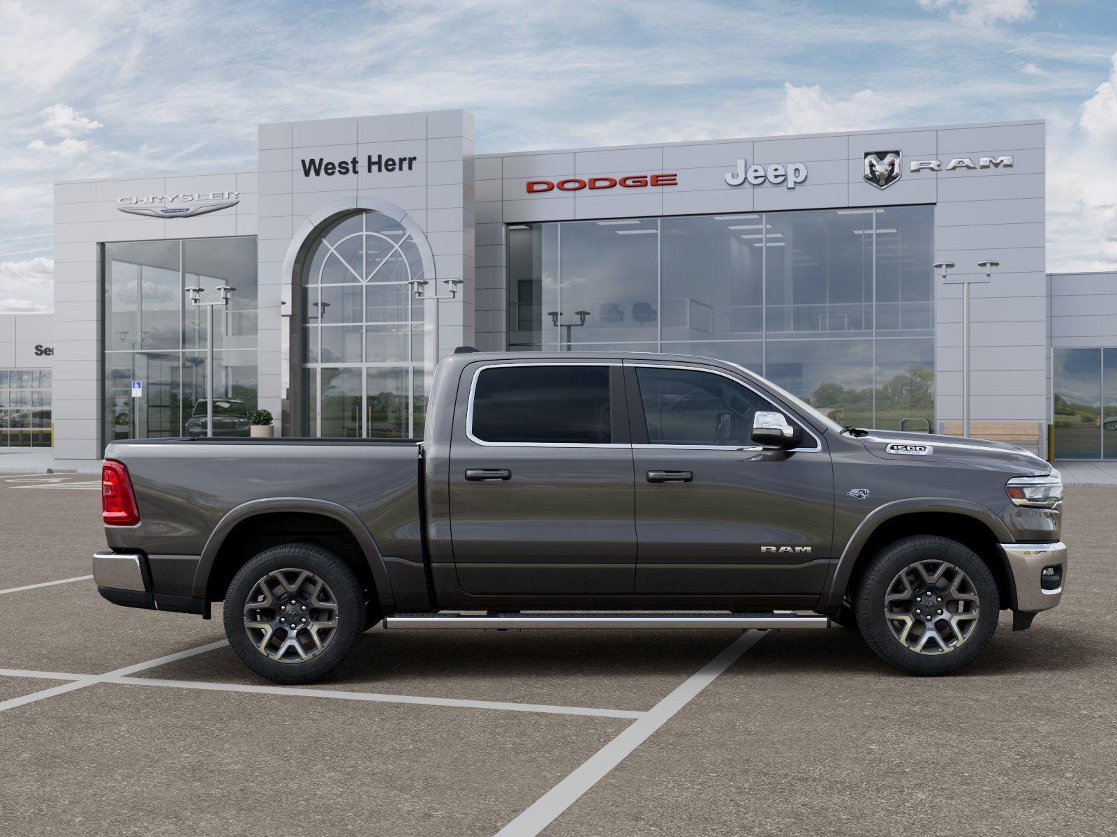 New 2026 Granite Crystal Metallic Clear-Coat Exterior Paint RAM RAM 1500 LARAMIE CREW CAB 4X4 image 21