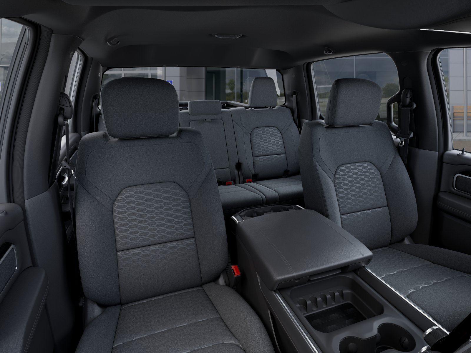 New 2026 Diamond Black Crystal Pearl-Coat Exterior Paint RAM RAM 1500 BIG HORN CREW CAB 4X4 image 16