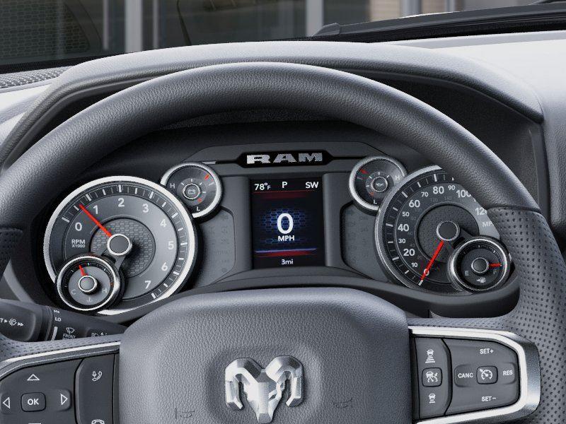 New 2026 Diamond Black Crystal Pearl-Coat Exterior Paint RAM RAM 1500 BIG HORN CREW CAB 4X4 image 17