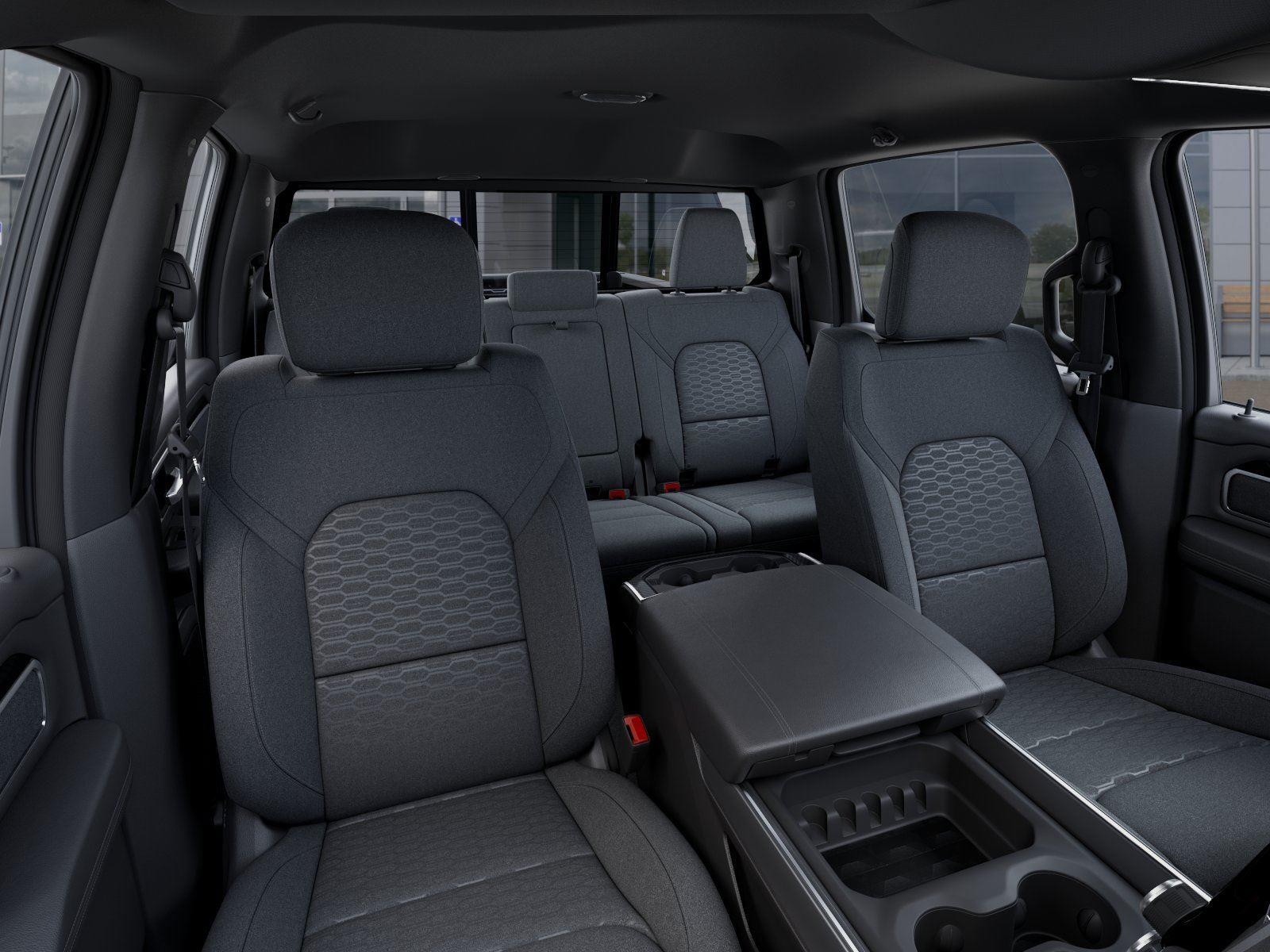 New 2026 Diamond Black Crystal Pearl-Coat Exterior Paint RAM RAM 1500 BIG HORN CREW CAB 4X4 image 16