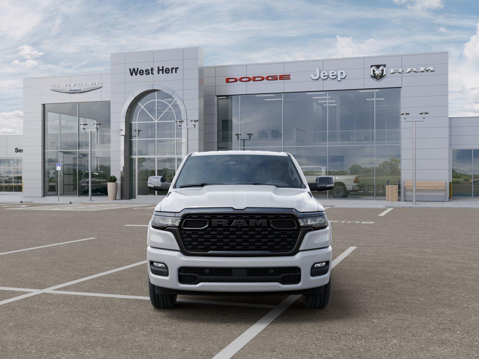 New 2026 Bright White Clear-Coat Exteri Ram RAM 1500 BIG HORN CREW CAB 4X4 image 6
