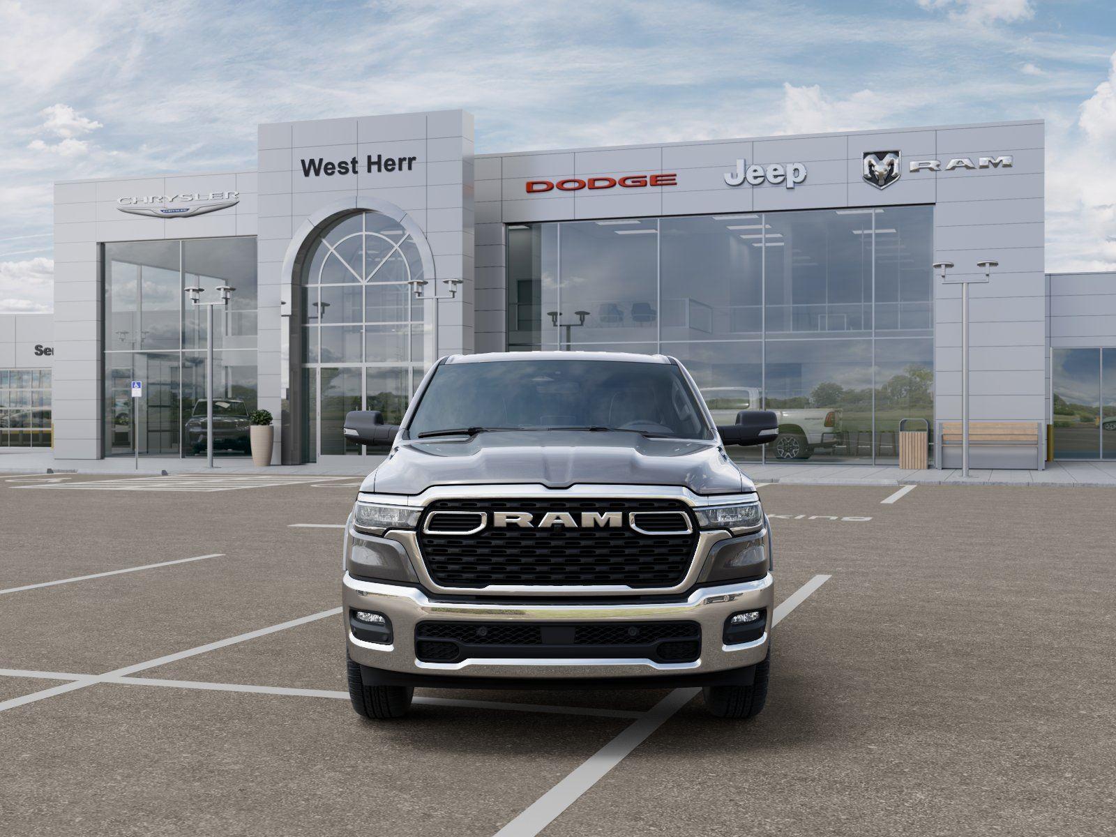 New 2026 Granite Crystal Metallic Clear-Coat Exterior Paint RAM RAM 1500 BIG HORN CREW CAB 4X4 image 6