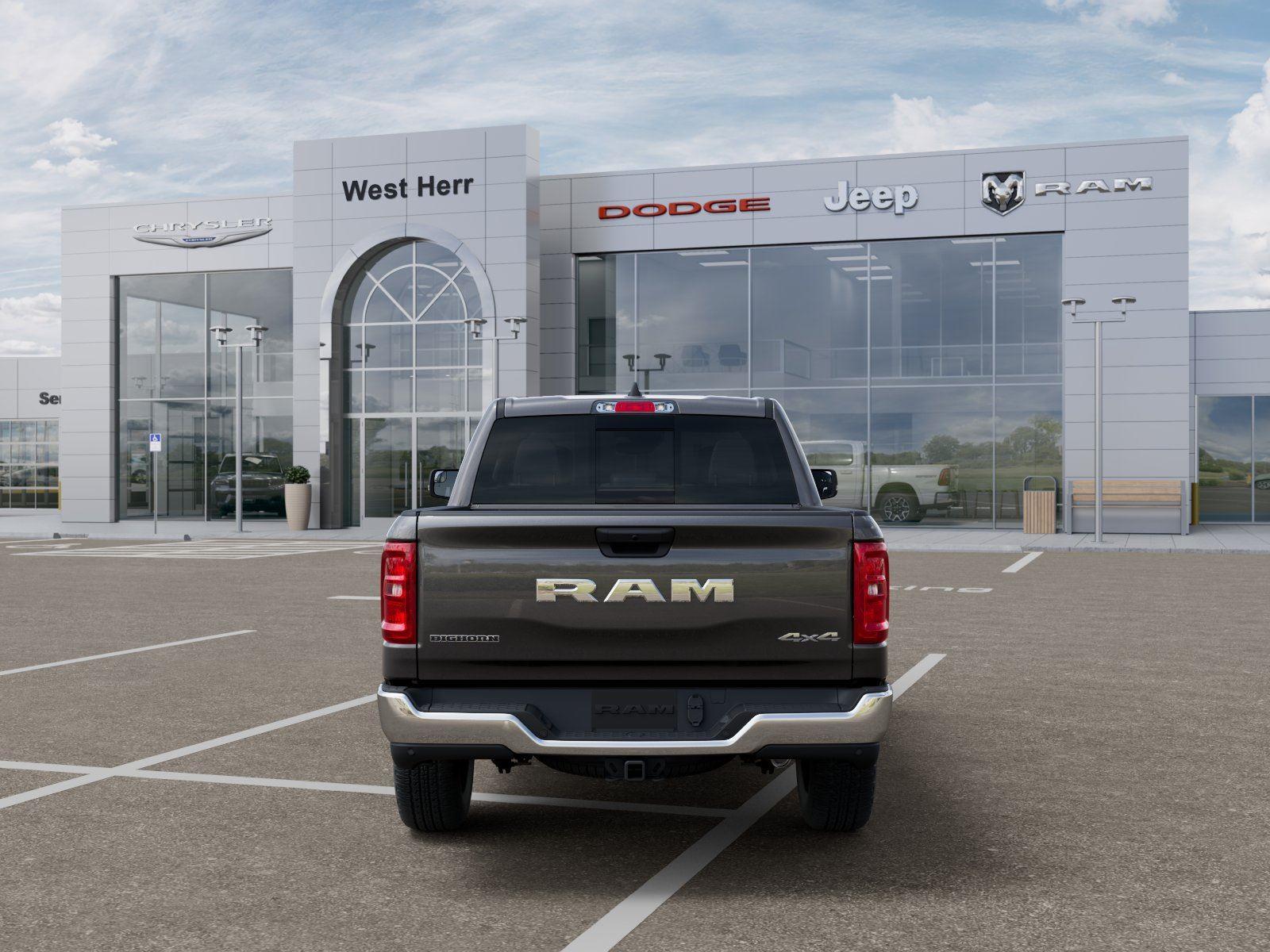 New 2026 Granite Crystal Metallic Clear-Coat Exterior Paint RAM RAM 1500 BIG HORN CREW CAB 4X4 image 7