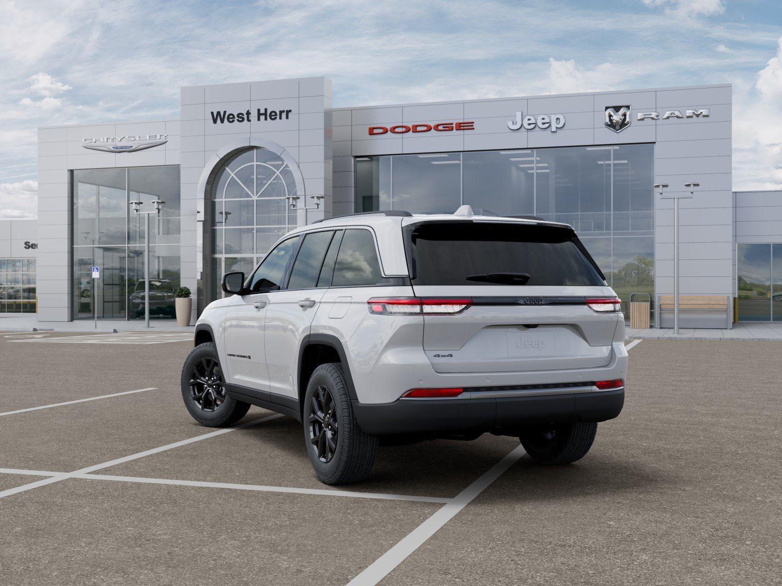 New 2026 Bright White Clear-Coat Exteri Jeep GRAND CHEROKEE LAREDO ALTITUDE image 3
