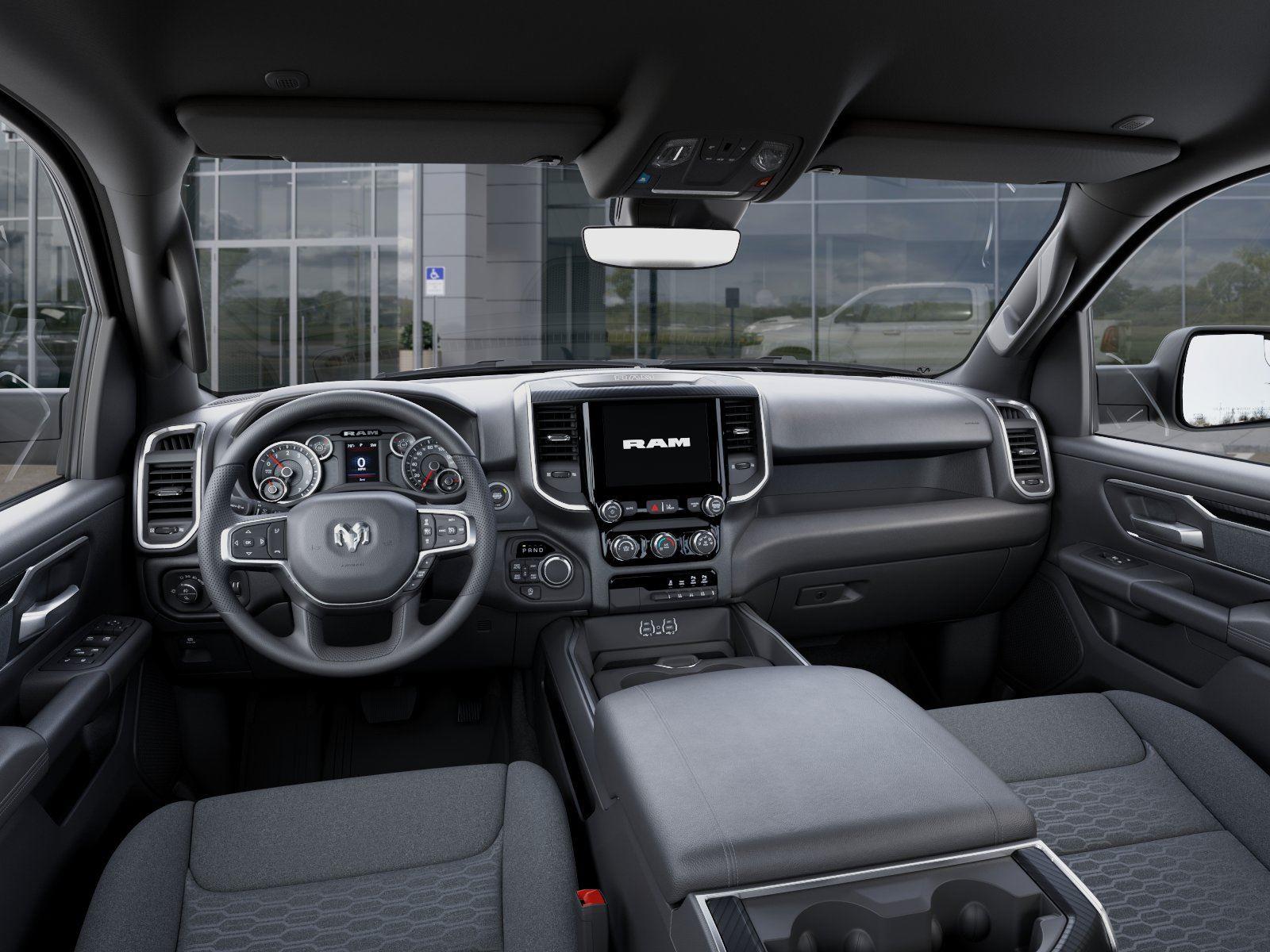 New 2026 Bright White Clear-Coat Exterior Paint RAM RAM 1500 BIG HORN CREW CAB 4X4 image 14