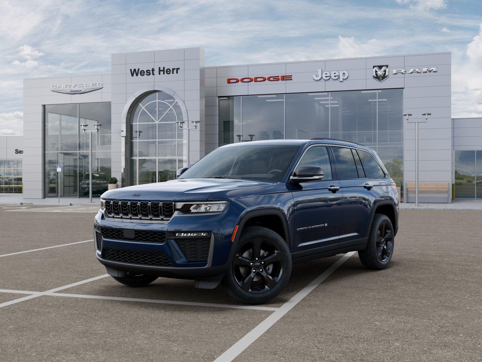 Fathom Blue Pearlcoat 2026 Jeep Grand Cherokee SUV / Crossover Four-Wheel Drive 8-Speed Automatic