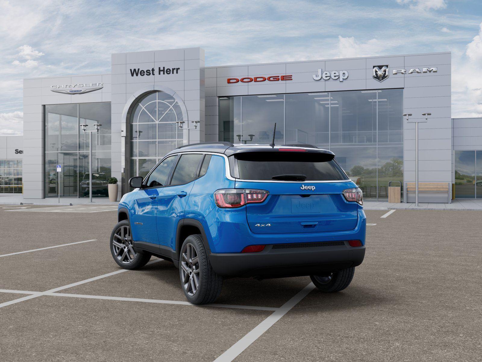 New 2026 Hydro Blue Pearl-Coat Exterior Jeep COMPASS LIMITED ALTITUDE 4X4 image 3