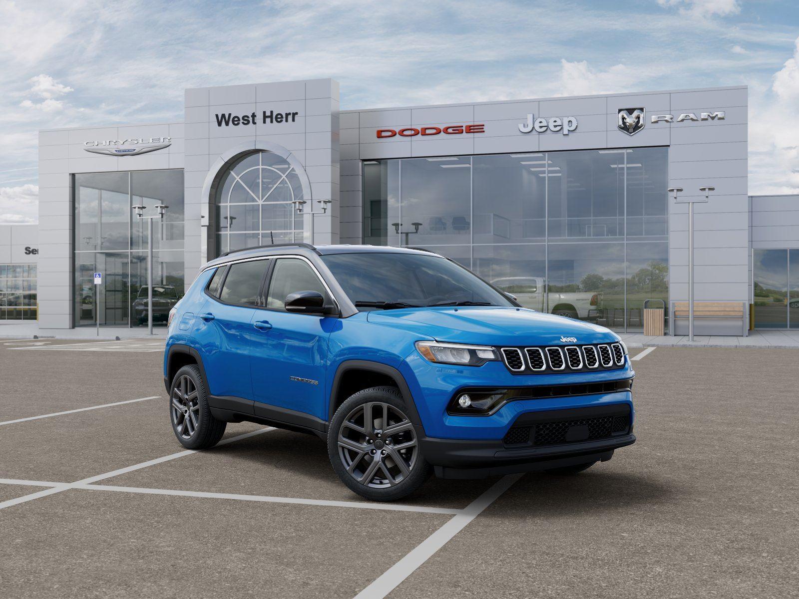 New 2026 Hydro Blue Pearl-Coat Exterior Jeep COMPASS LIMITED ALTITUDE 4X4 image 5