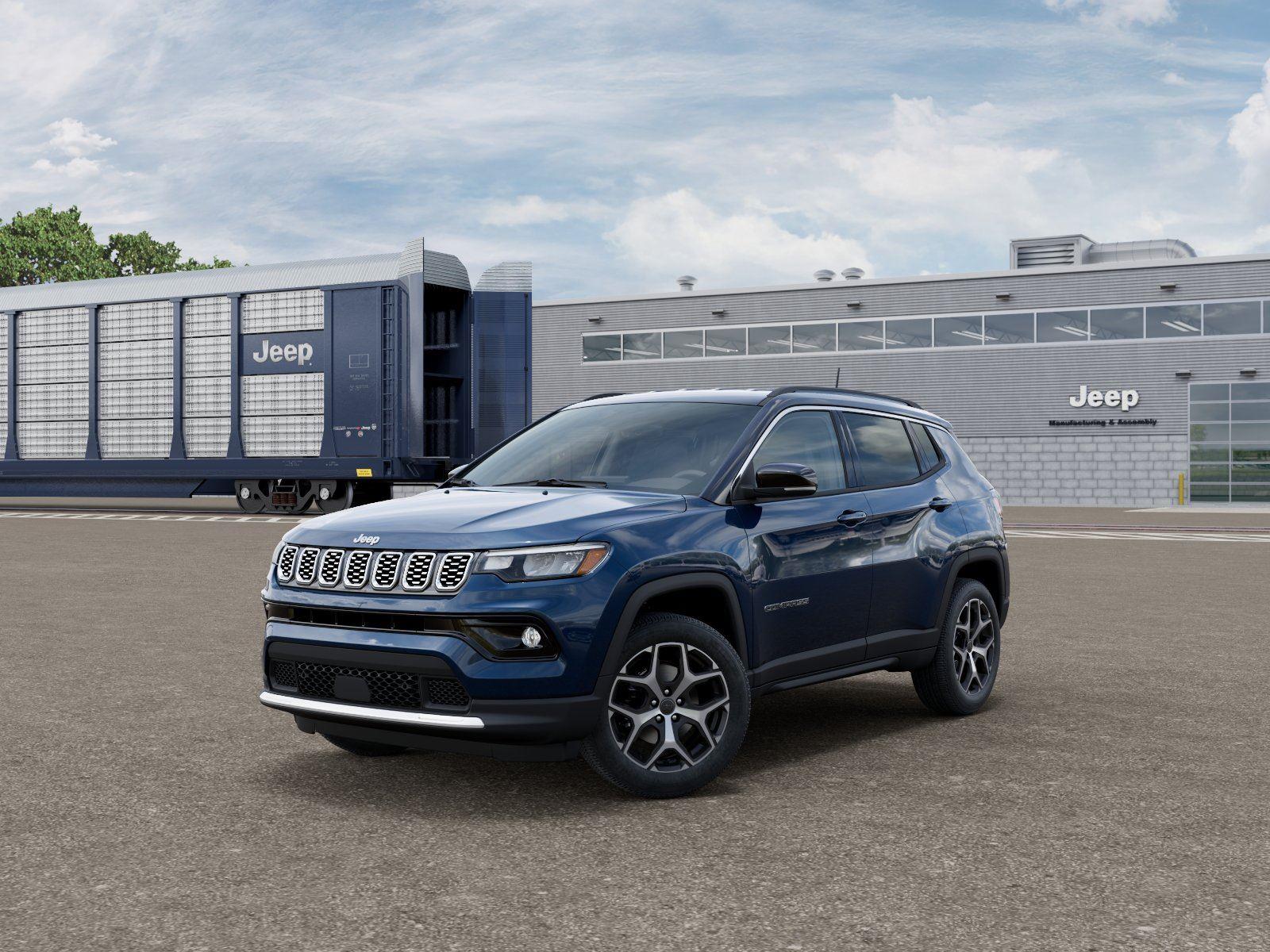 Fathom Blue Pearl Coat 2026 Jeep Compass SUV / Crossover Four-Wheel Drive 8-Speed Automatic