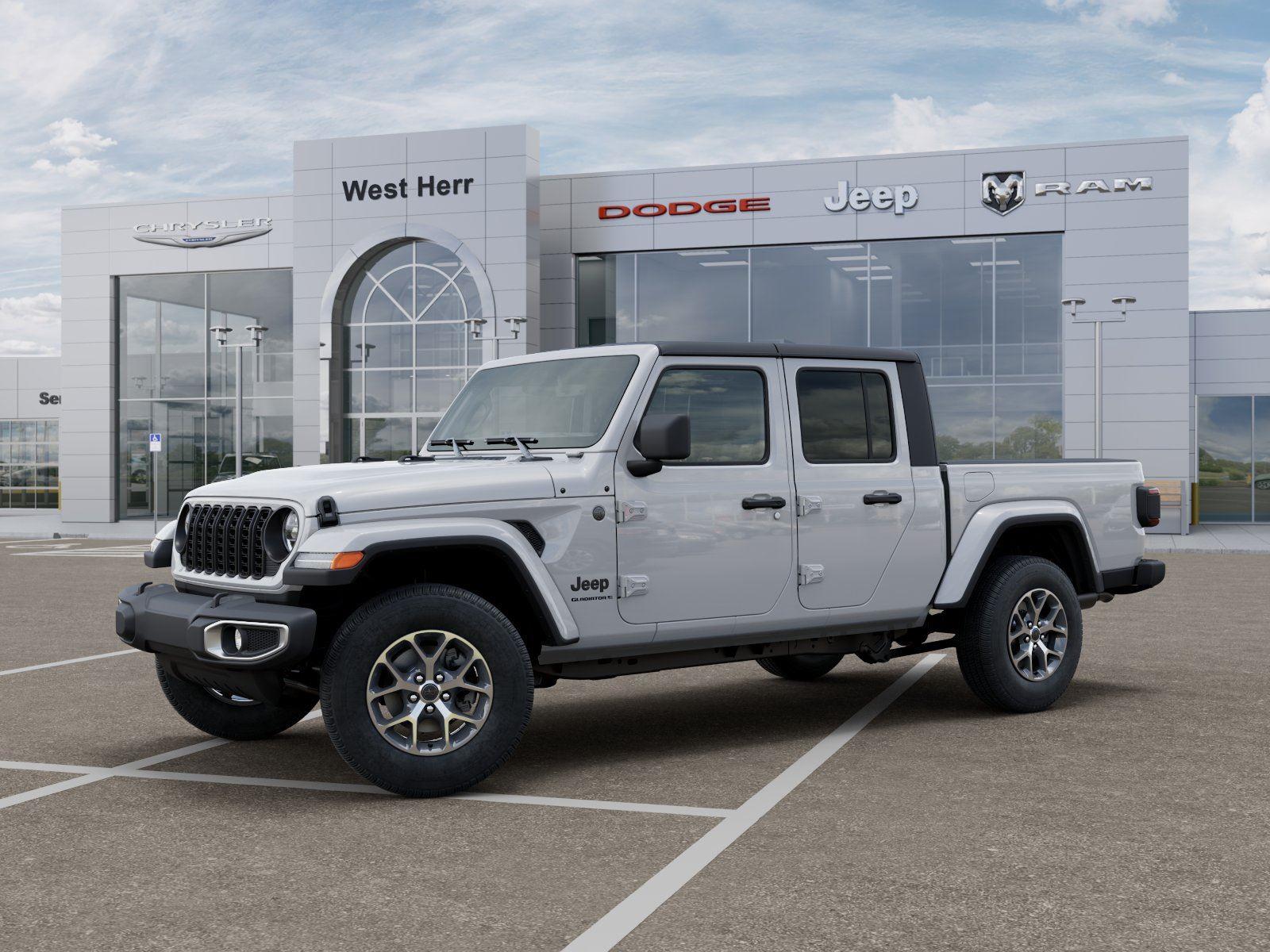 New 2026 Bright White Clear-Coat Exterior Paint Jeep Sport S image 2