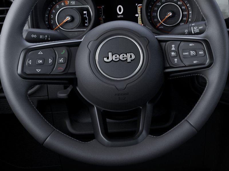 New 2026 Bright White Clear-Coat Exterior Paint Jeep Sport S image 19