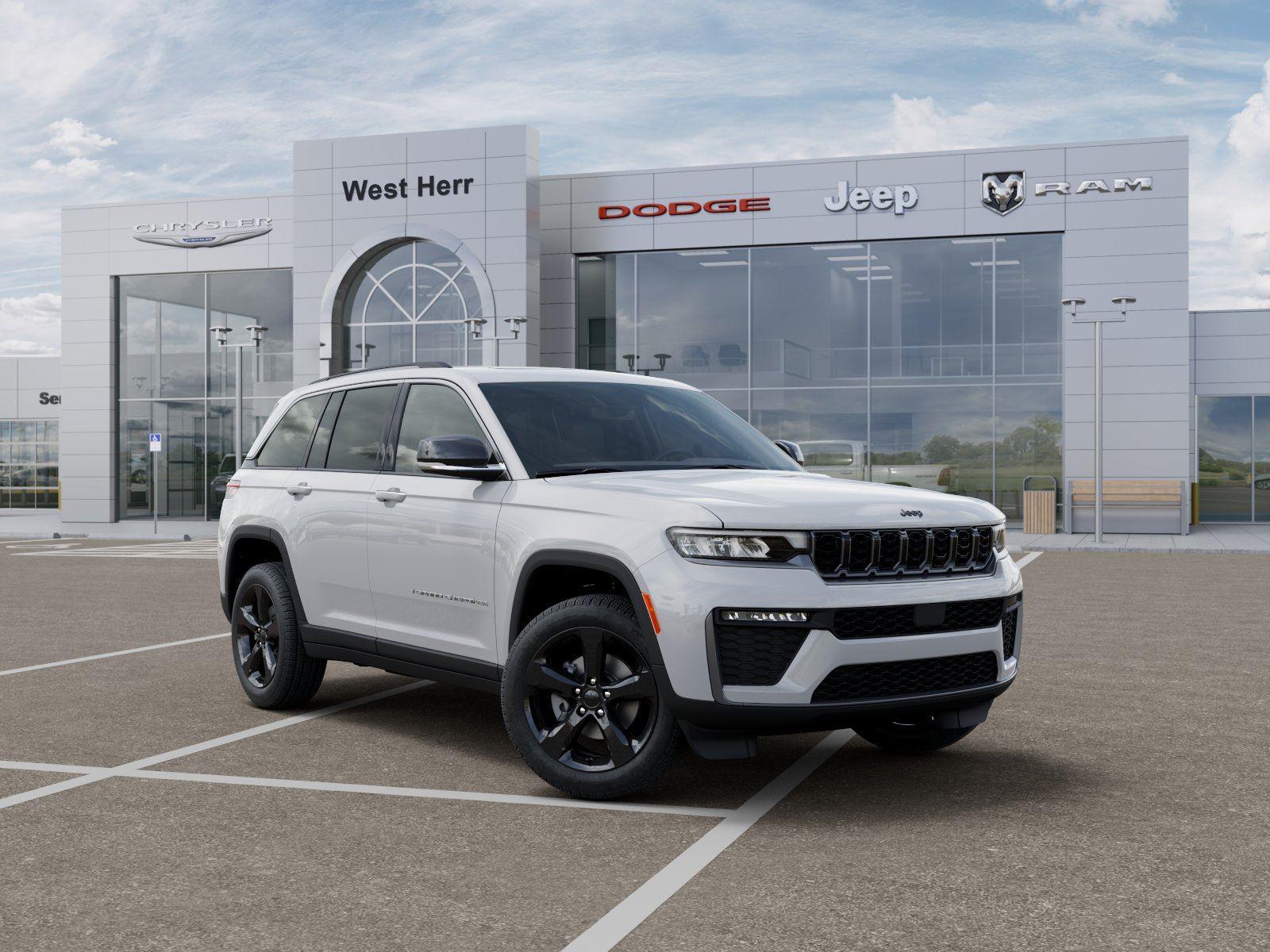 New 2026 Bright White Clear-Coat Exterior Paint Jeep Limited image 5