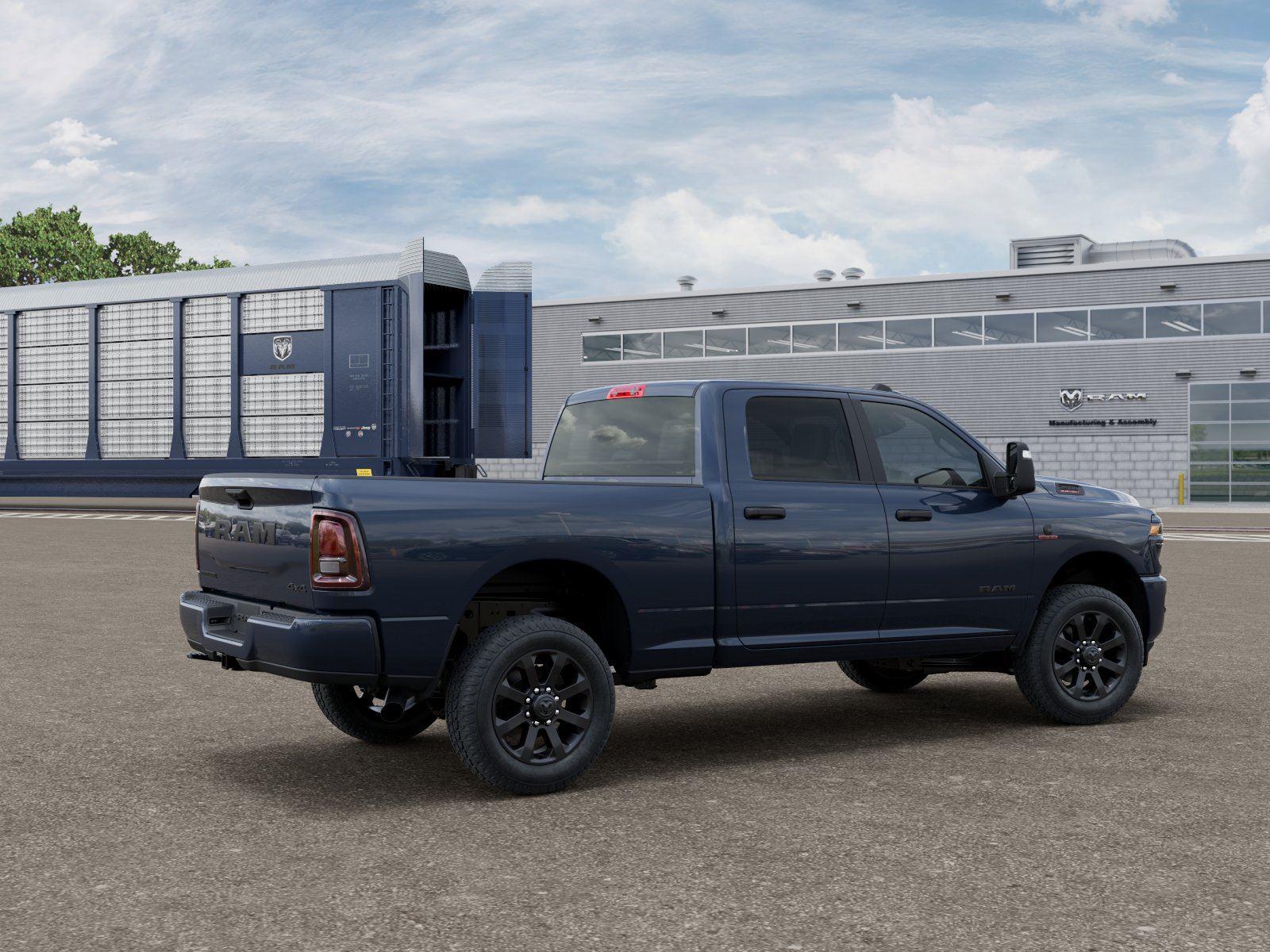 New 2026 Forged Blue Metallic Exterior Paint RAM Big Horn image 4