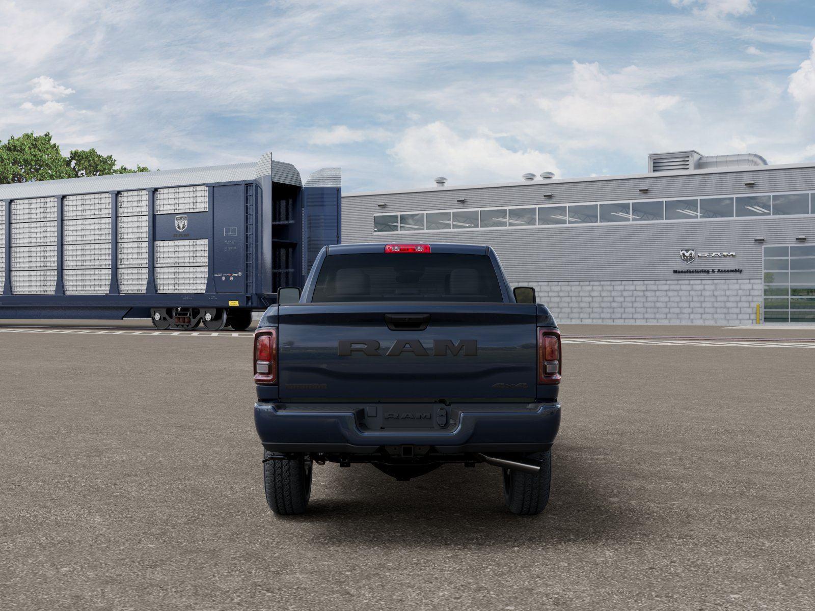 New 2026 Forged Blue Metallic Exterior Paint RAM Big Horn image 7