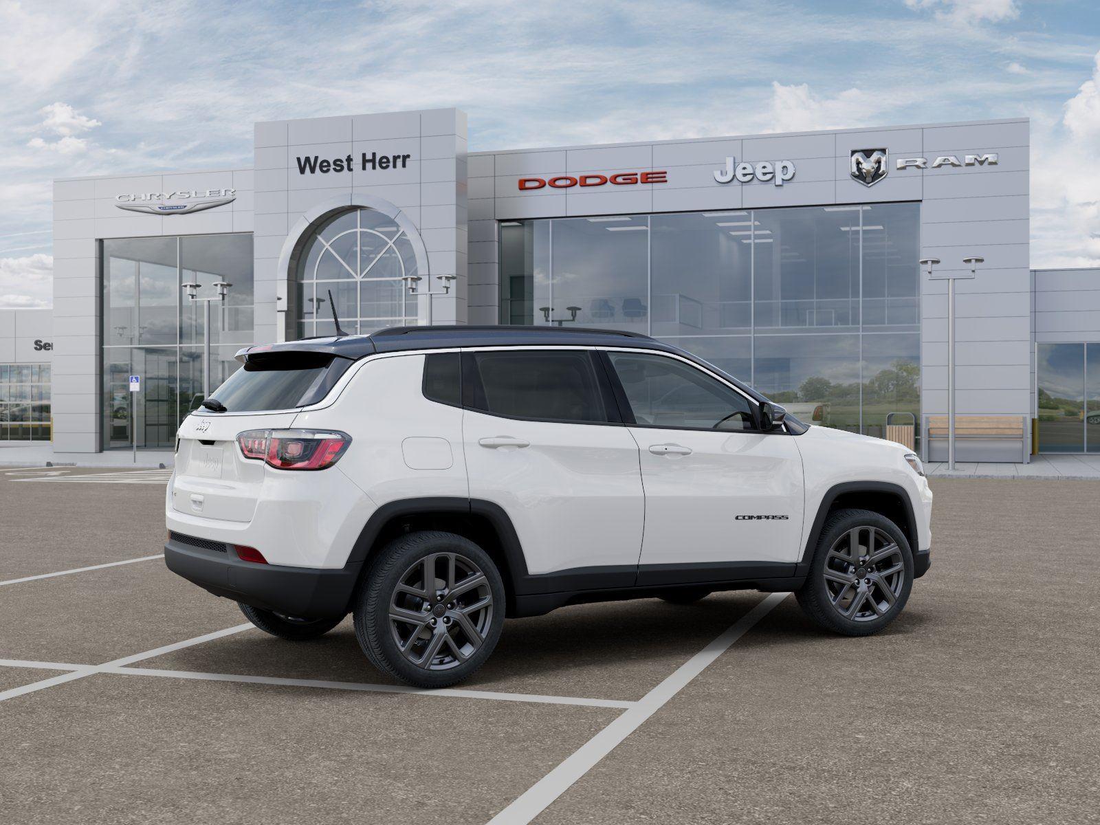 New 2026 Bright White Clear-Coat Exteri Jeep COMPASS LIMITED ALTITUDE 4X4 image 4