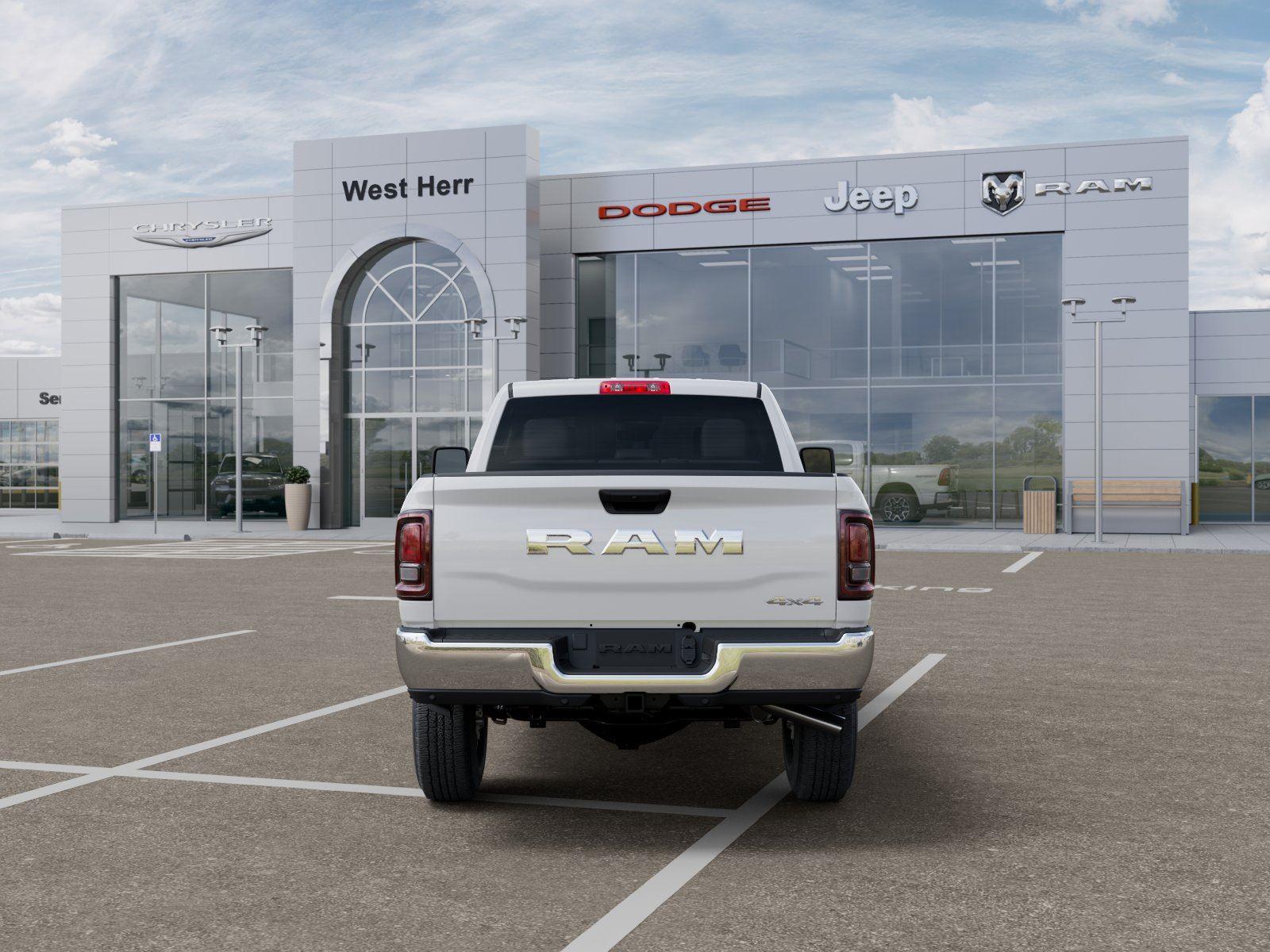 New 2026 Bright White Clearcoat Ram Tradesman image 7