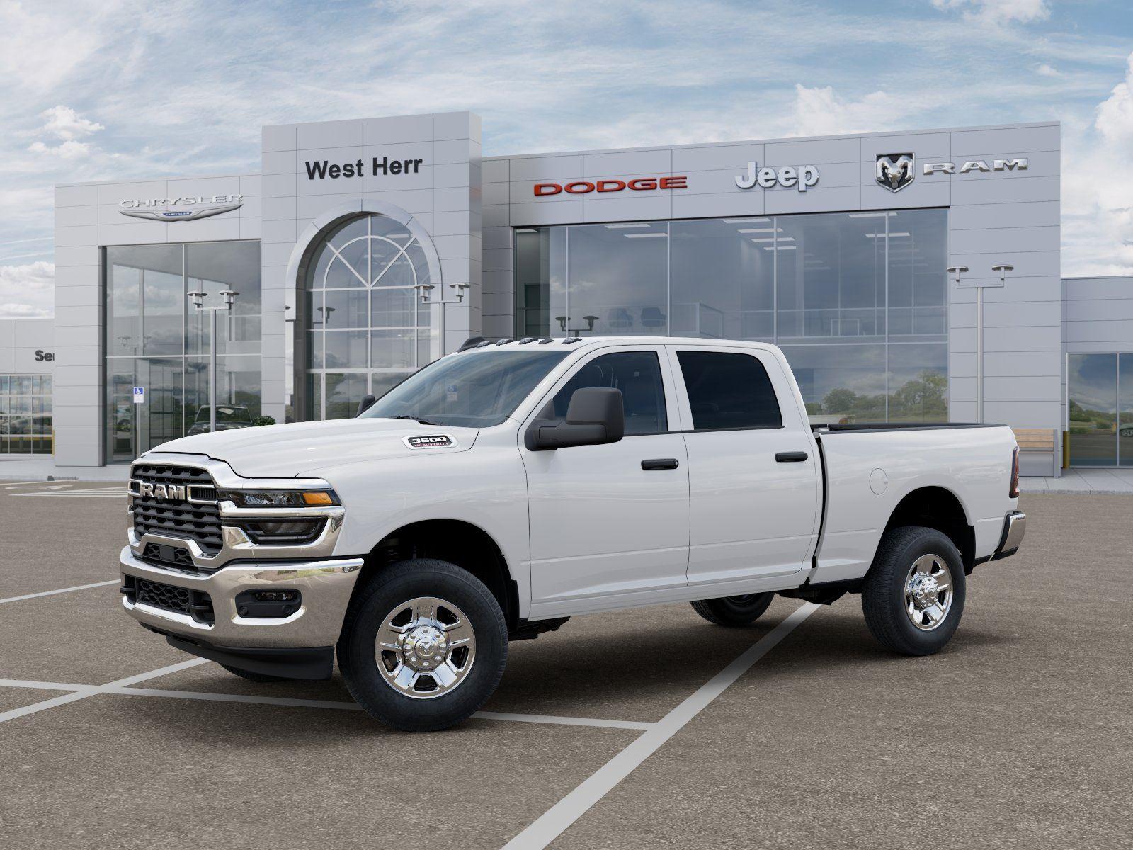 New 2026 Bright White Clearcoat Ram Tradesman image 2
