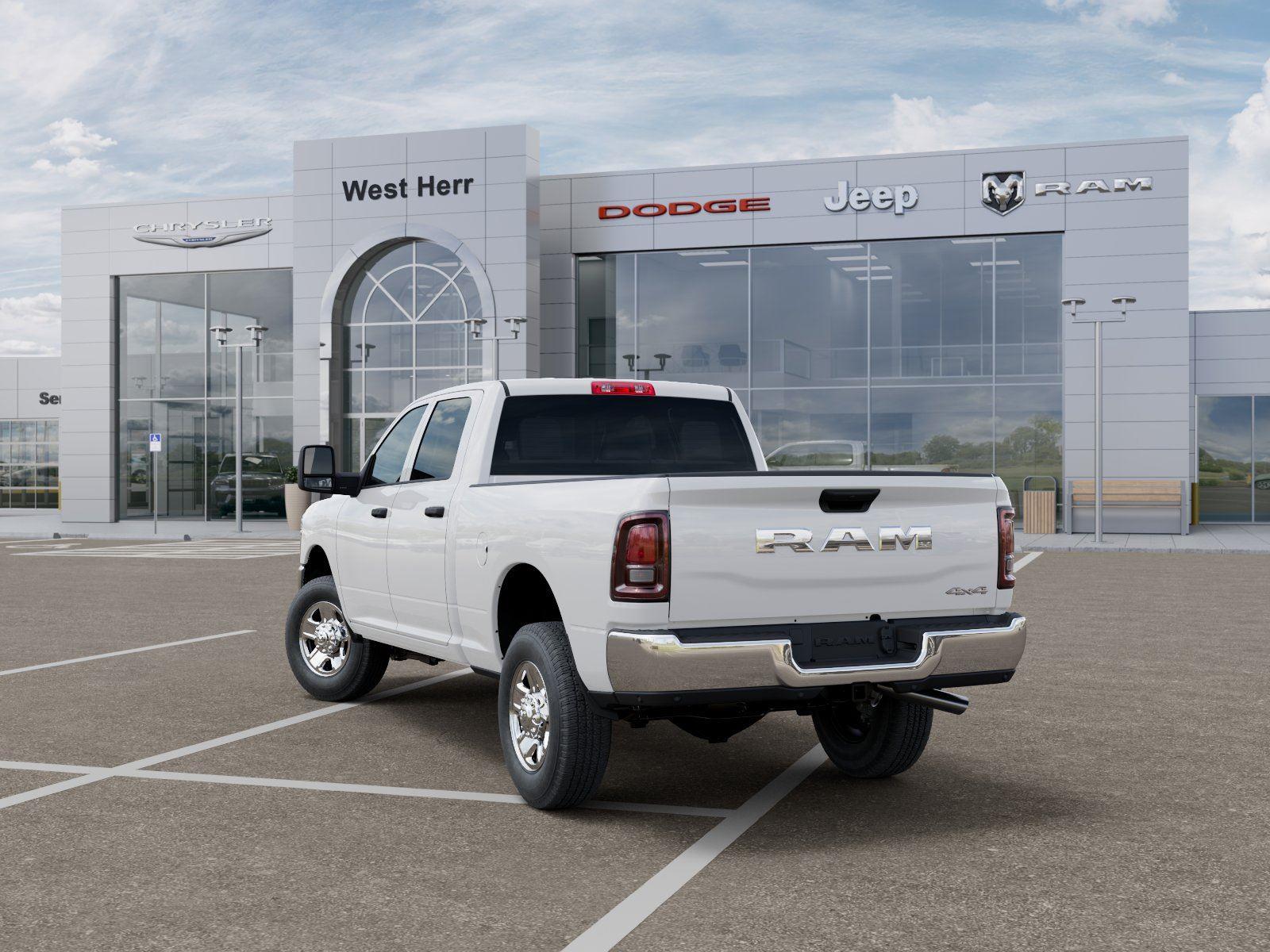 New 2026 Bright White Clearcoat Ram Tradesman image 3