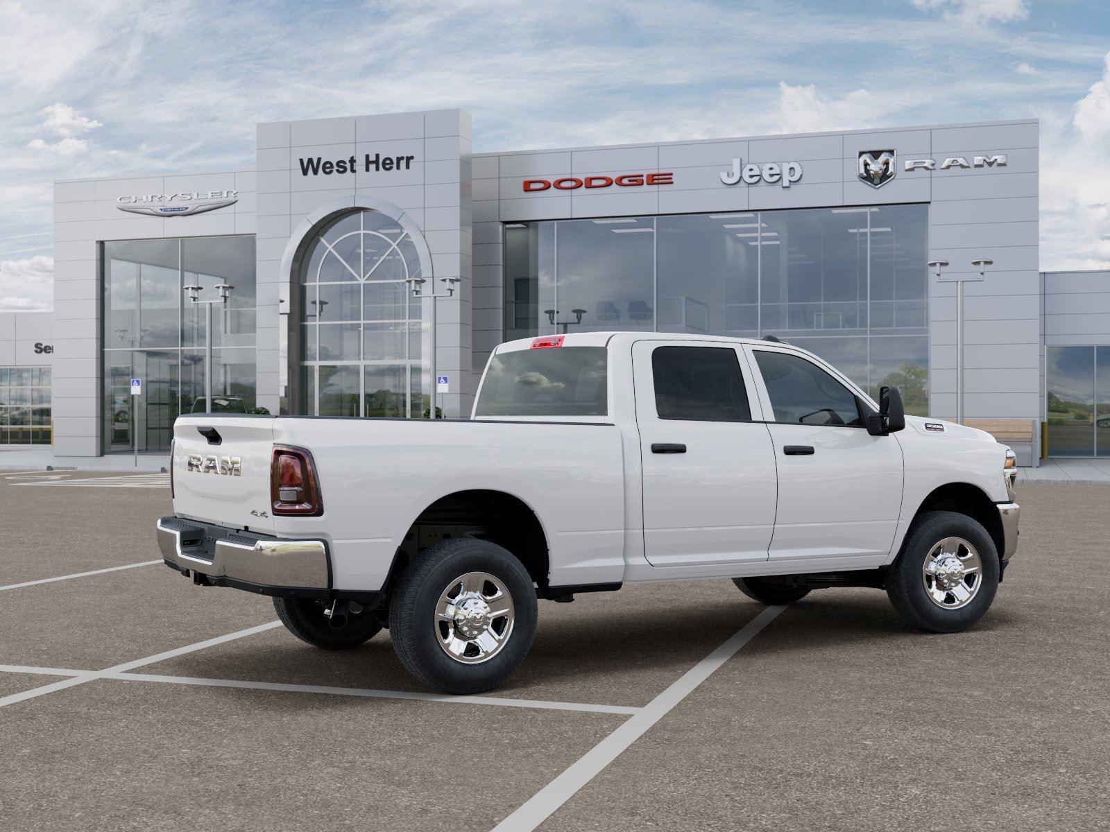 New 2026 Bright White Clearcoat Ram Tradesman image 4