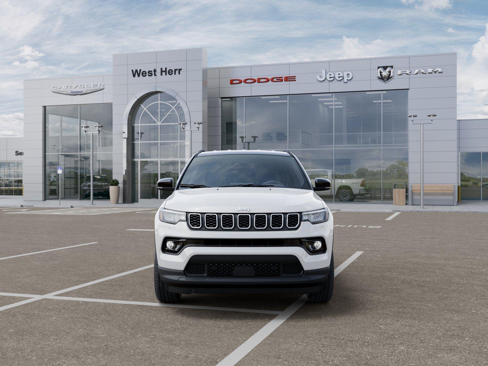 New 2026 Bright White Clear-Coat Exteri Jeep COMPASS LIMITED ALTITUDE 4X4 image 6
