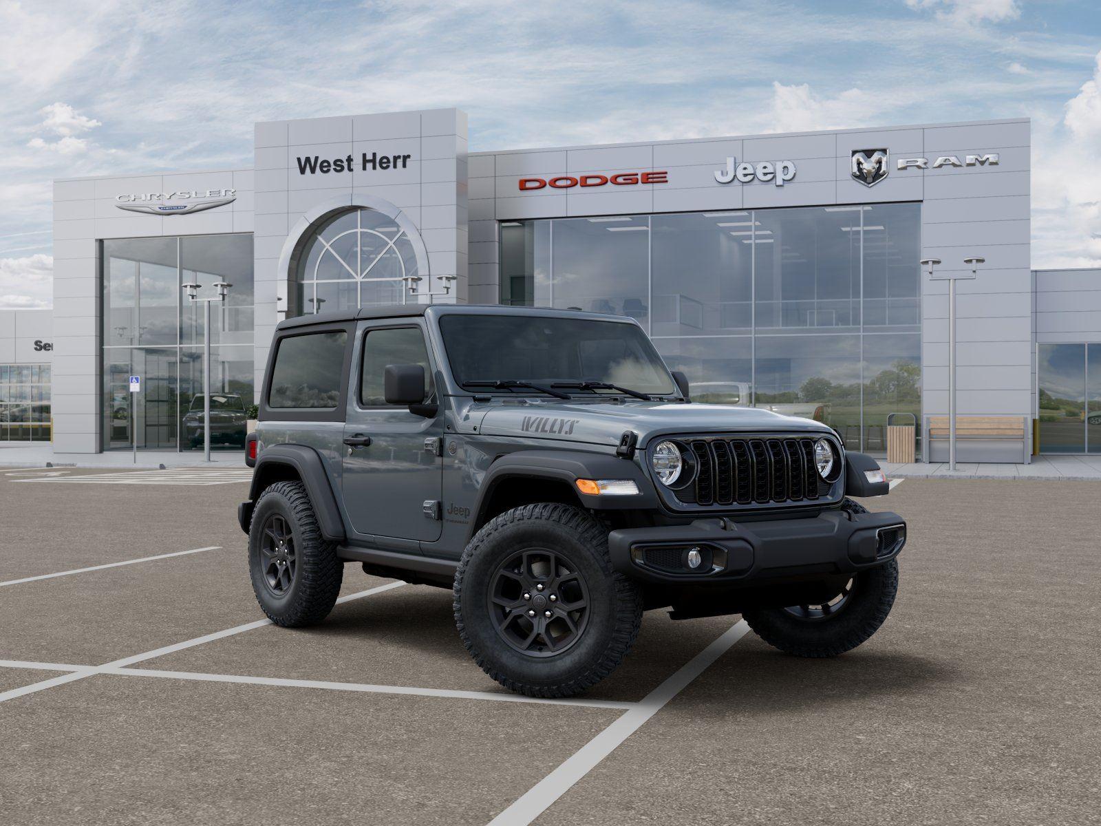 New 2026 Anvil Clear-Coat Exterior Pain Jeep WRANGLER 2-DOOR WILLYS image 5