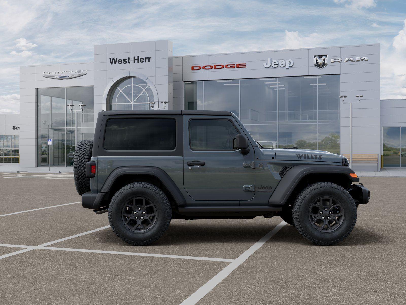 New 2026 Anvil Clear-Coat Exterior Pain Jeep WRANGLER 2-DOOR WILLYS image 21