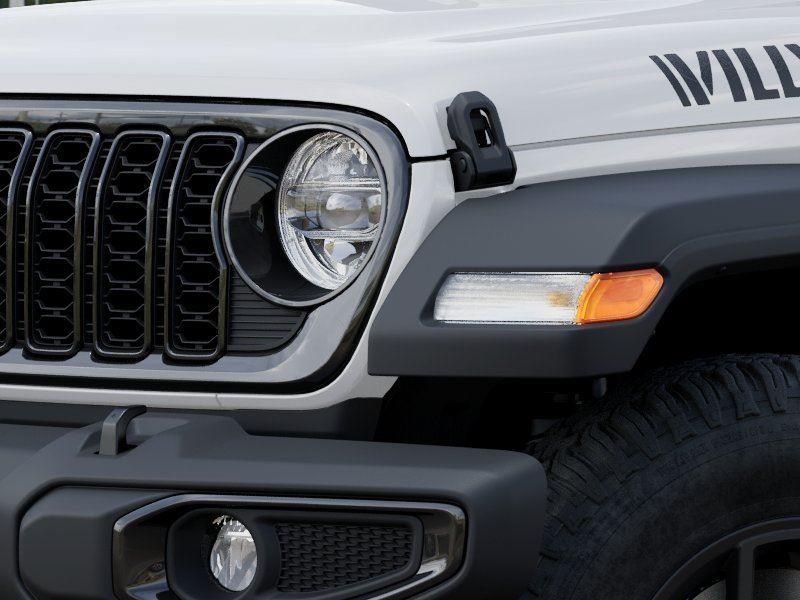 New 2026 Bright White Clear-Coat Exteri Jeep WRANGLER 2-DOOR WILLYS image 10