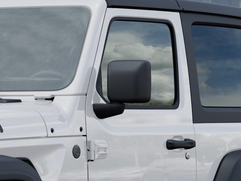 New 2026 Bright White Clear-Coat Exteri Jeep WRANGLER 2-DOOR WILLYS image 12