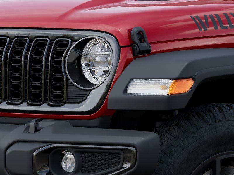 New 2026 Firecracker Red Clear-Coat Ext Jeep WRANGLER 4-DOOR WILLYS image 10