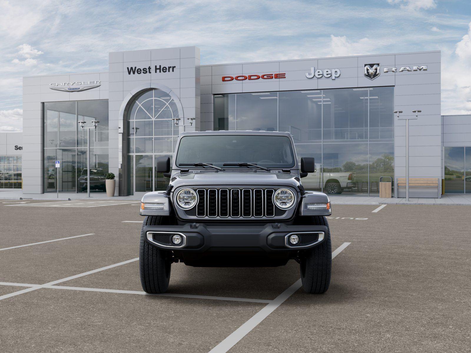 New 2026 Granite Crystal Metallic Clear Jeep WRANGLER 4-DOOR SAHARA image 6