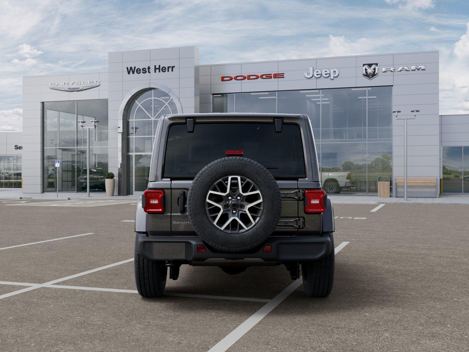 New 2026 Granite Crystal Metallic Clear Jeep WRANGLER 4-DOOR SAHARA image 7