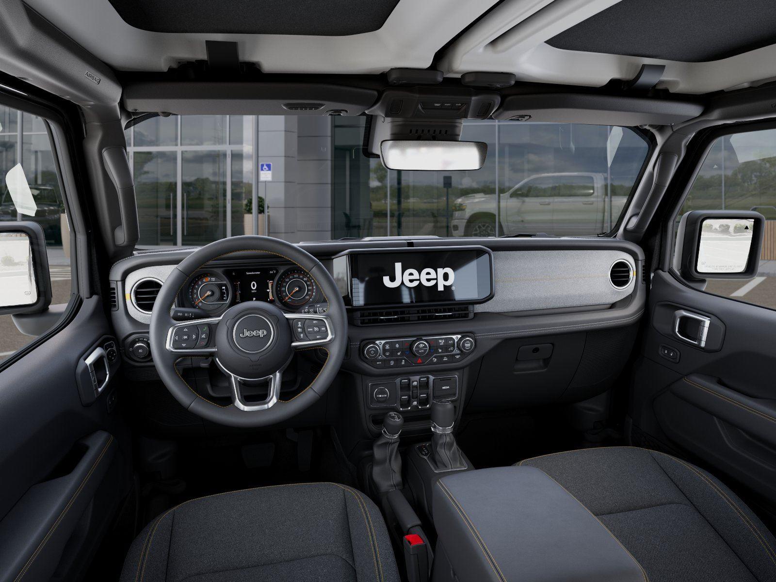 New 2026 Granite Crystal Metallic Clear Jeep WRANGLER 4-DOOR SAHARA image 14