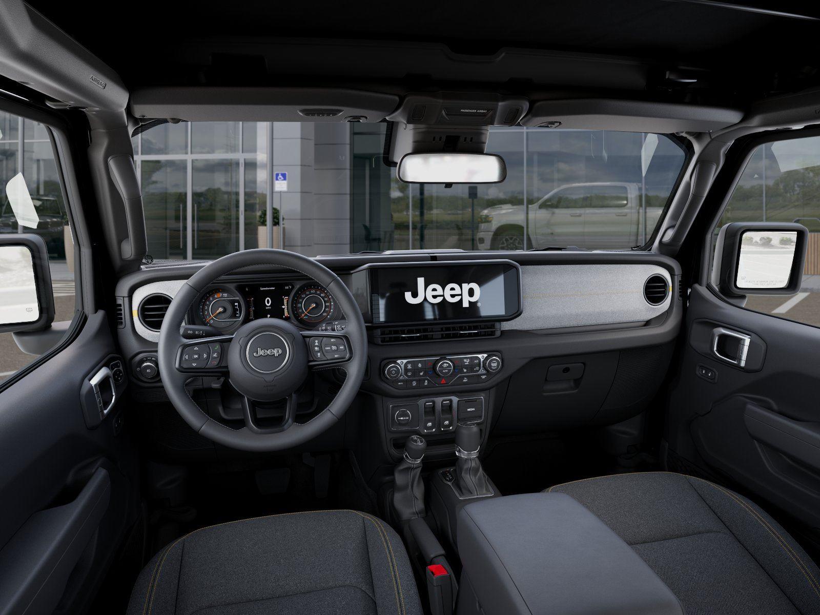 New 2026 Black Clear-Coat Exterior Pain Jeep WRANGLER 2-DOOR SPORT S image 14