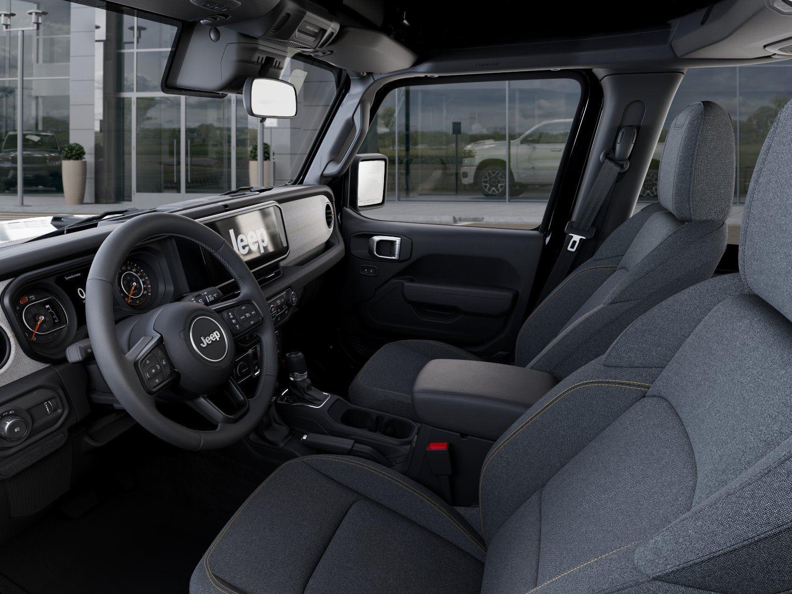 New 2026 Black Clear-Coat Exterior Pain Jeep WRANGLER 2-DOOR SPORT S image 22