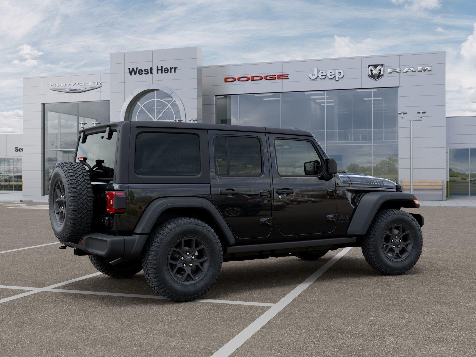 New 2026 Black Clearcoat Jeep Willys image 4