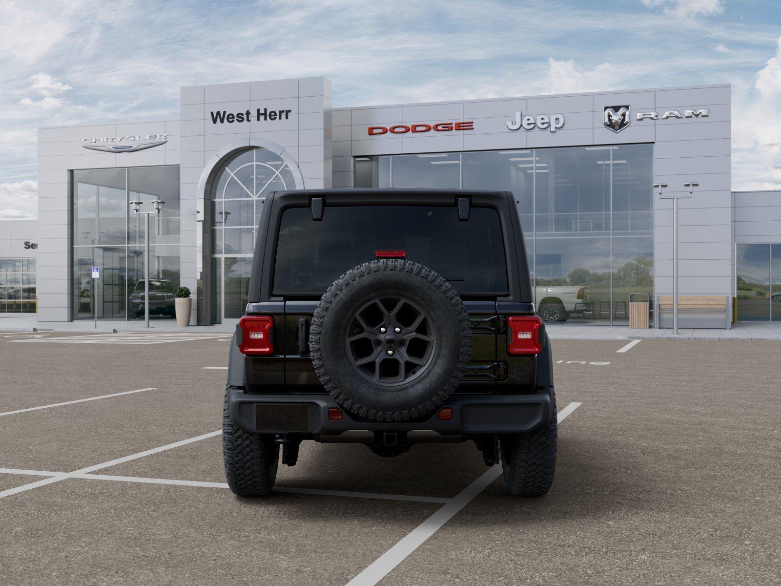 New 2026 Black Clearcoat Jeep Willys image 7