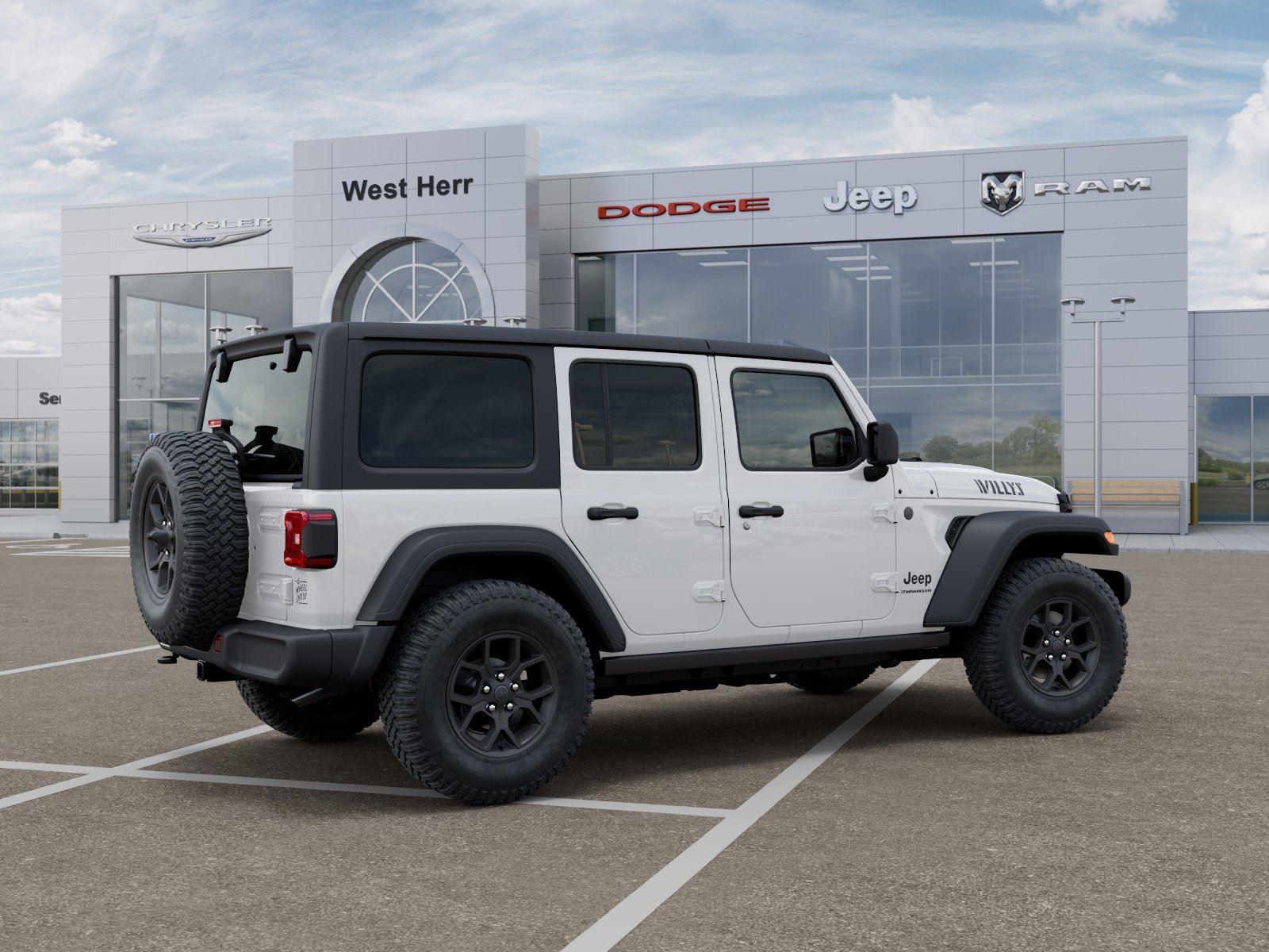 New 2026 Bright White Clearcoat Jeep Willys image 4