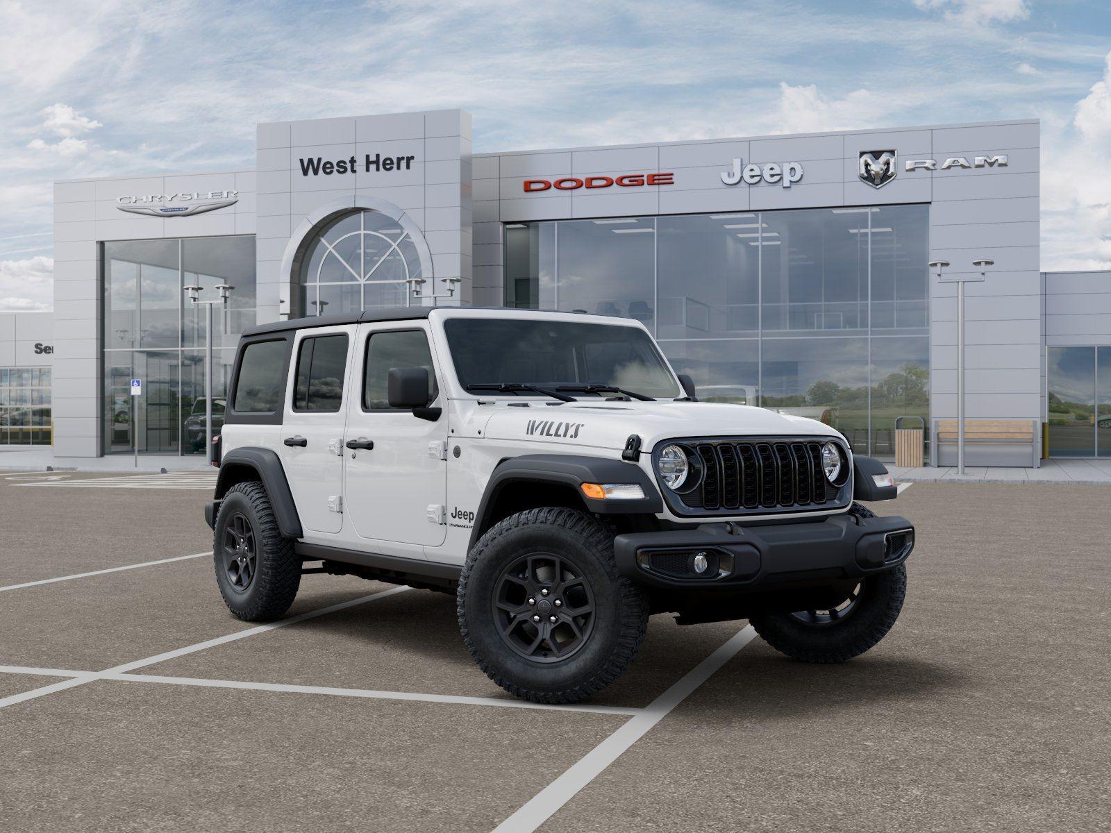 New 2026 Bright White Clearcoat Jeep Willys image 5