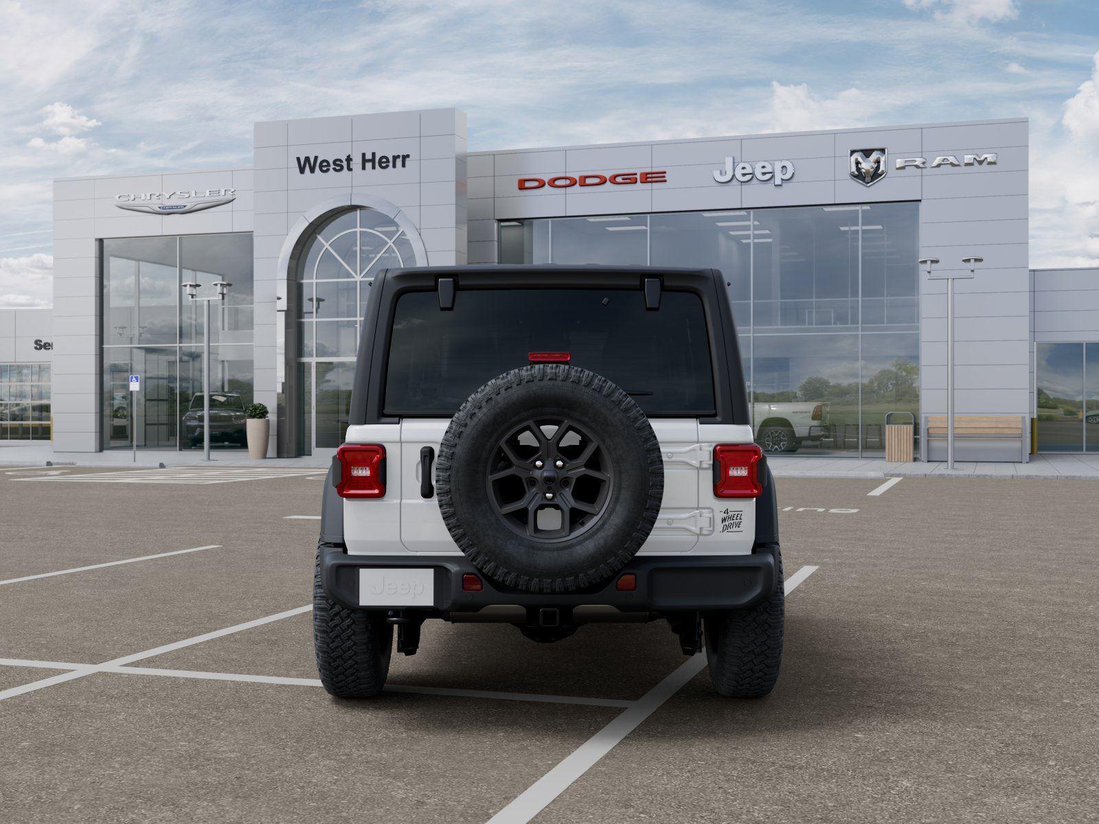 New 2026 Bright White Clearcoat Jeep Willys image 7