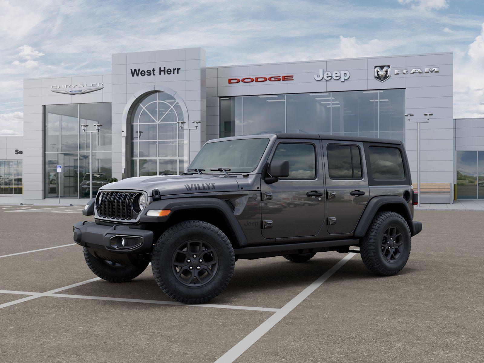 New 2026 Granite Crystal Metallic Clearcoat Jeep Willys image 2