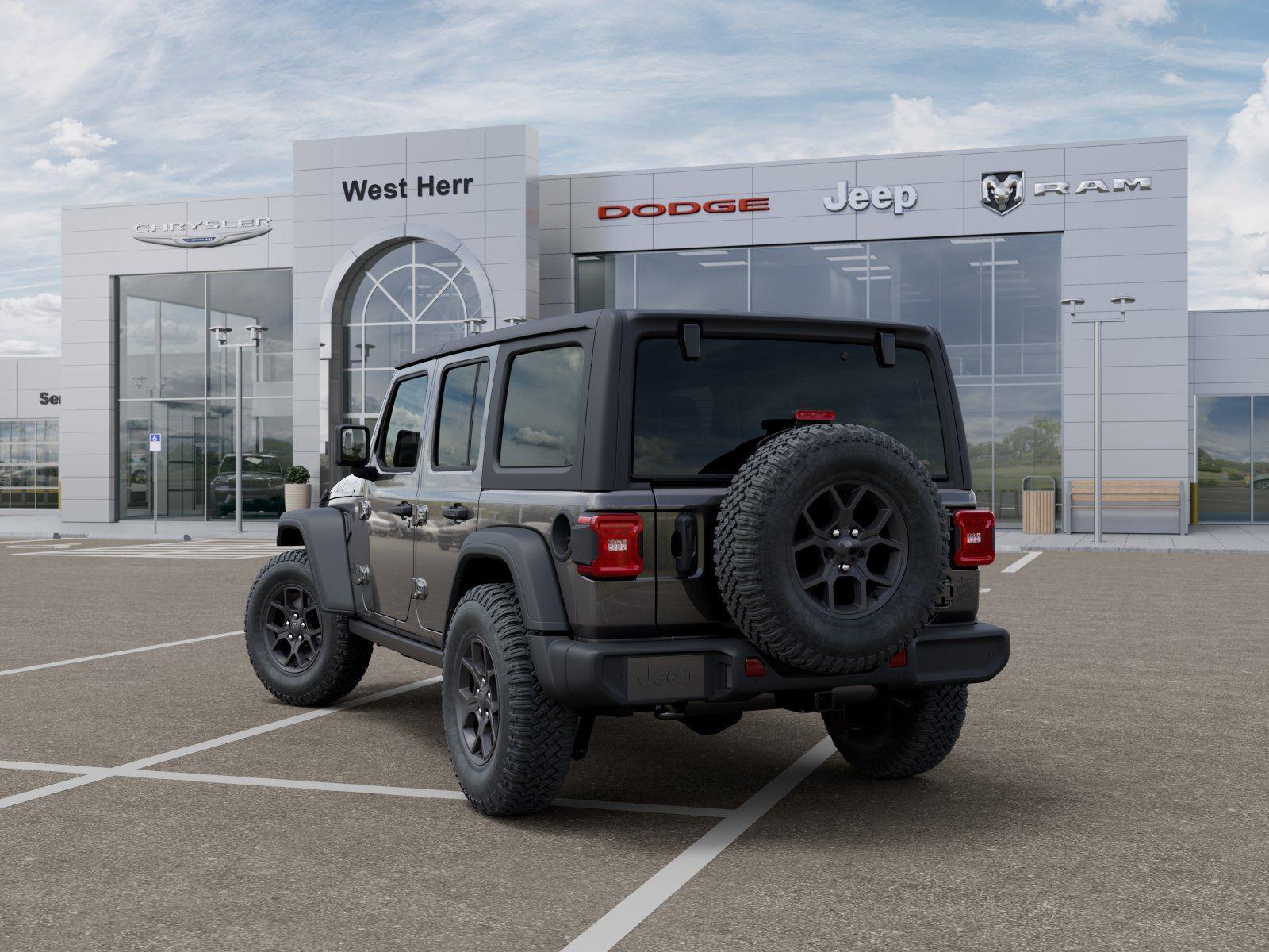 New 2026 Granite Crystal Metallic Clearcoat Jeep Willys image 3