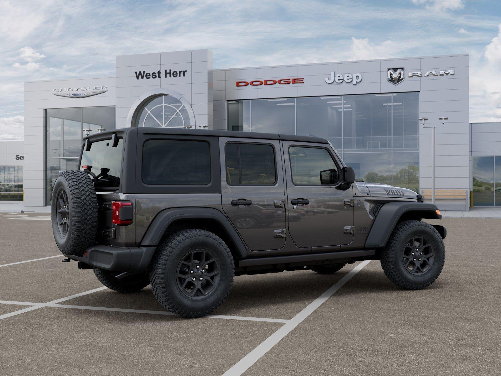 New 2026 Granite Crystal Metallic Clearcoat Jeep Willys image 4