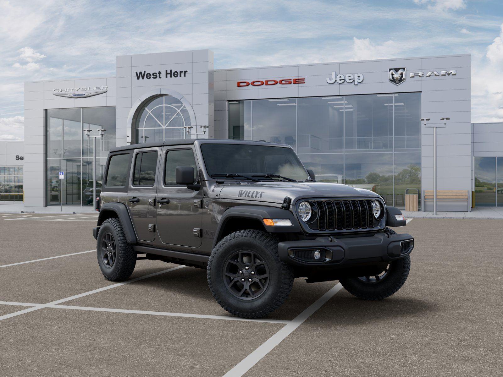 New 2026 Granite Crystal Metallic Clearcoat Jeep Willys image 5